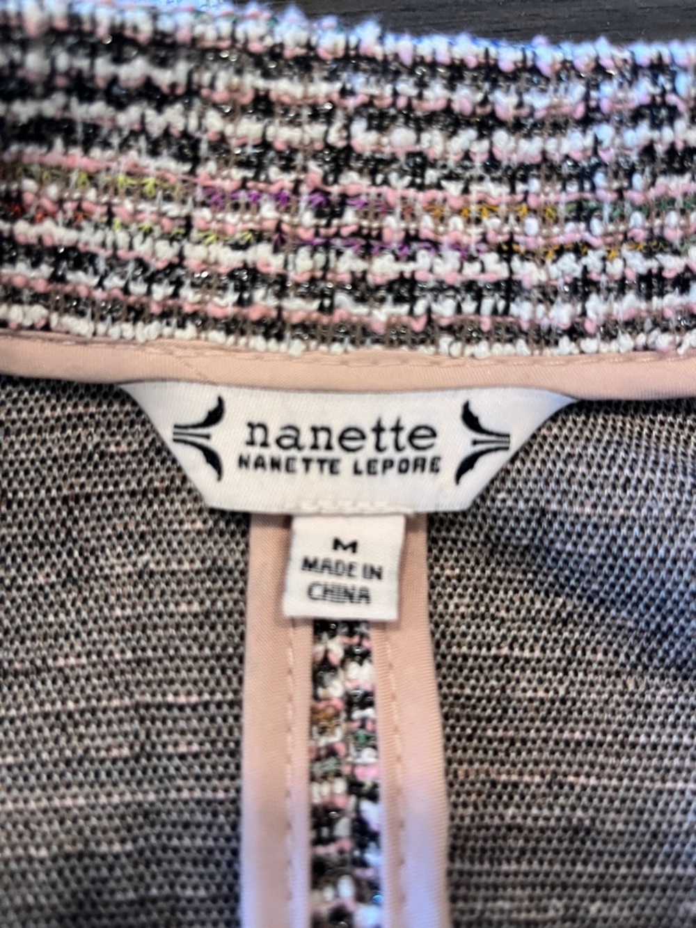 NANETTE LEPORE Tweed Blazer - Picture 3 of 5